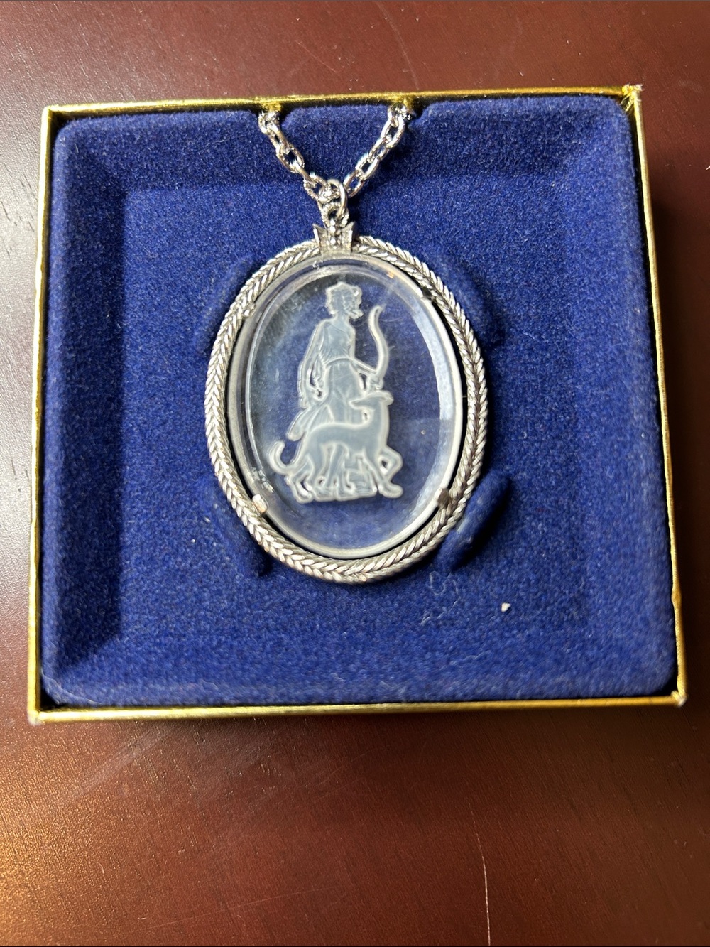 Vintage 1973 Diana the Huntress Pendant